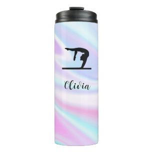 Gymnast on Beam Pastel Dreams Thermal Tumbler