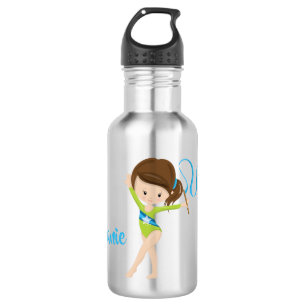Gymnast - Personalised Brunette 532 Ml Water Bottle