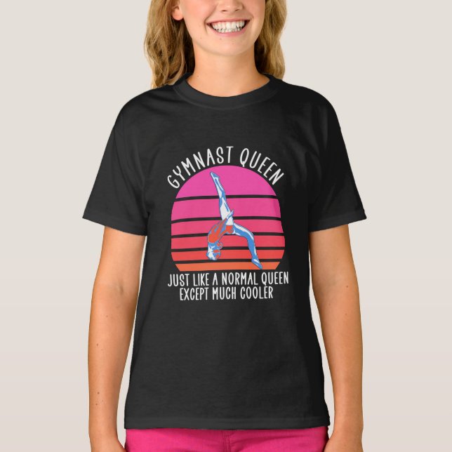 Gymnast Queen T-Shirt (Front)