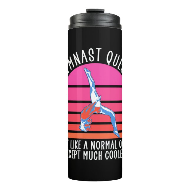 Gymnast Queen Thermal Tumbler (Front)