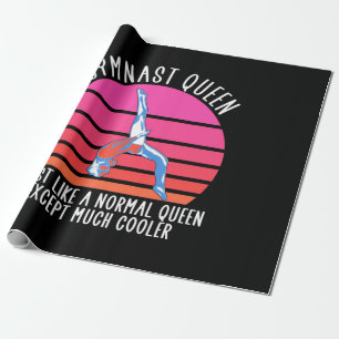 Gymnast Queen Wrapping Paper