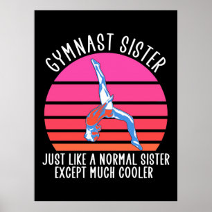 Gymnast Sister Poster