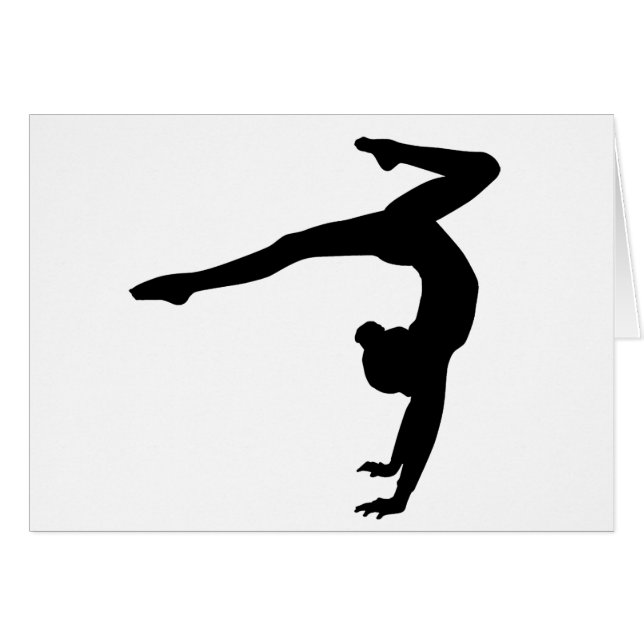Gymnast Stag Handstand Gifts (Front Horizontal)