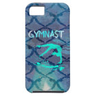 Gymnast Tribal Pattern Blue