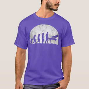 Gymnastic Evolution Evolution Of Man Gymnastical T-Shirt