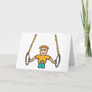 Gymnastic Rings Card