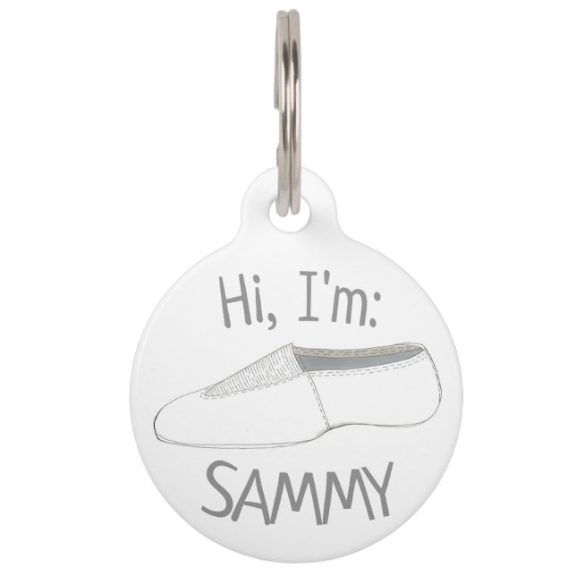 Gymnastics Acro Acrobatics Tumbling Dance Coach Pet Tag (Front)