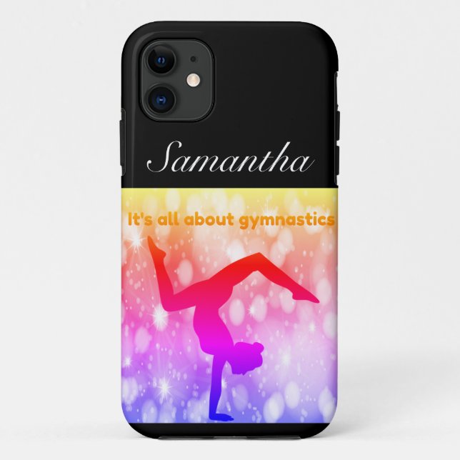 Gymnastics Apple iPhone 11 / iPad case (Back)
