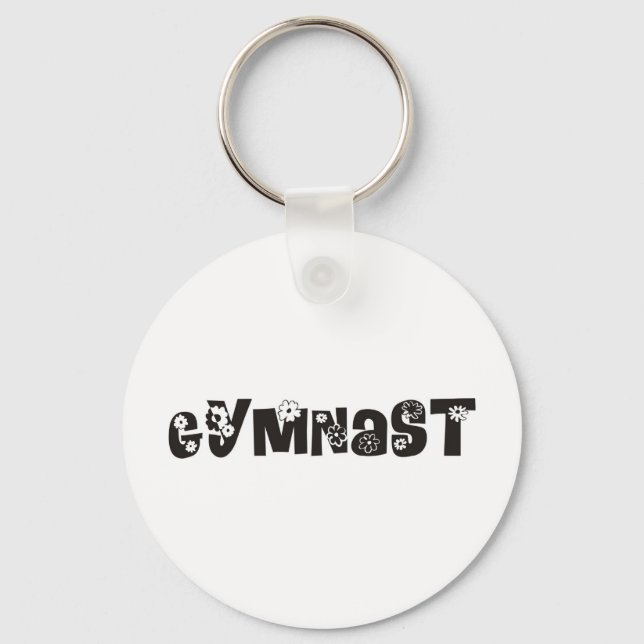 Gymnastics Arises Key Ring (Front)