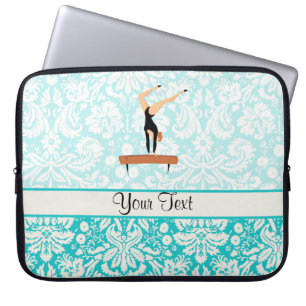 Gymnastics Balance Beam Laptop Sleeve