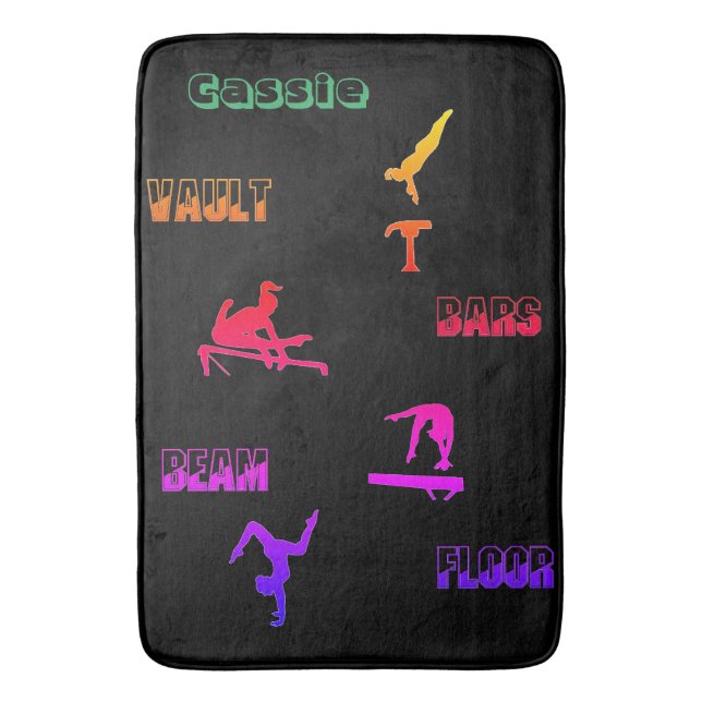 Gymnastics Bath Mat (Front Vertical)