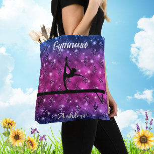 Gymnastics Beam Glam Tote Bag
