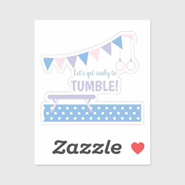 Gymnastics Birthday Party  (Sheet)