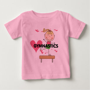 GYMNASTICS - Blonde Girl Balance Beam Tshirts