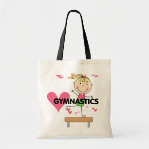 GYMNASTICS - Blonde Girl Balance Beam Tshirts Tote Bag