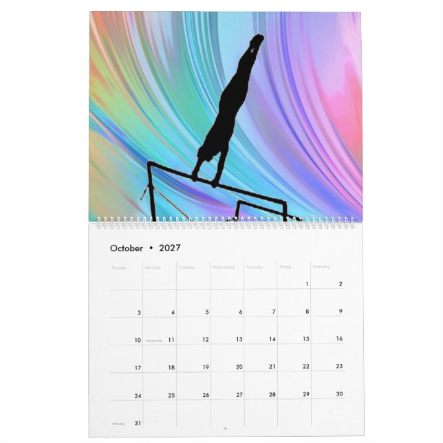 Gymnastics Calendar (Oct 2027)