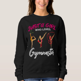 Gymnastics Cheerleading Just A Girl Who Loves Gymn Sweatshirt