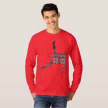 Gymnastics Christmas Sweater - Men's Silhouette