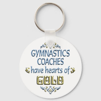 Gymnastics Coach Appreciation Key Ring