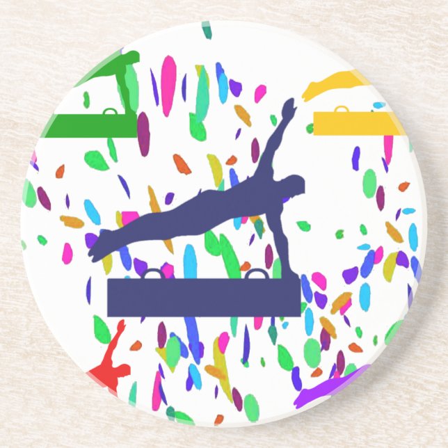 GYMNASTICS COASTER (Front)