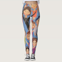 Gymnastics colourful pattern gift