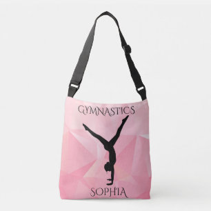 Gymnastics cross body two sided tote. crossbody bag