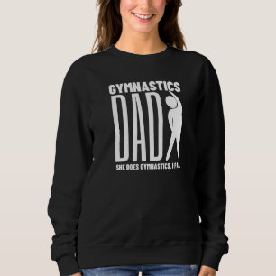 Gymnastics Dad Tumbling Sweatshirt