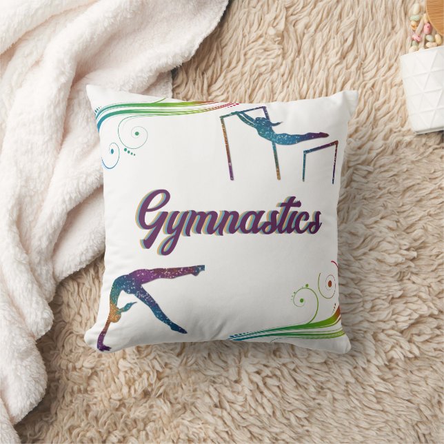 Gymnastics Dreams Gymnast Cushion (Blanket)