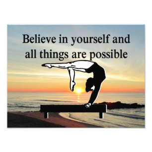 GYMNASTICS DREAMS PHOTO PRINT