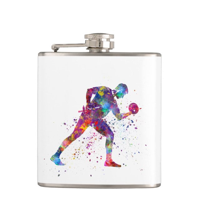 gymnastics exercise hip flask (Front)