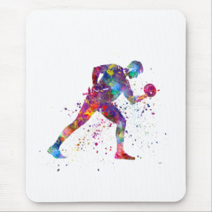 gymnastics exercise mouse pad