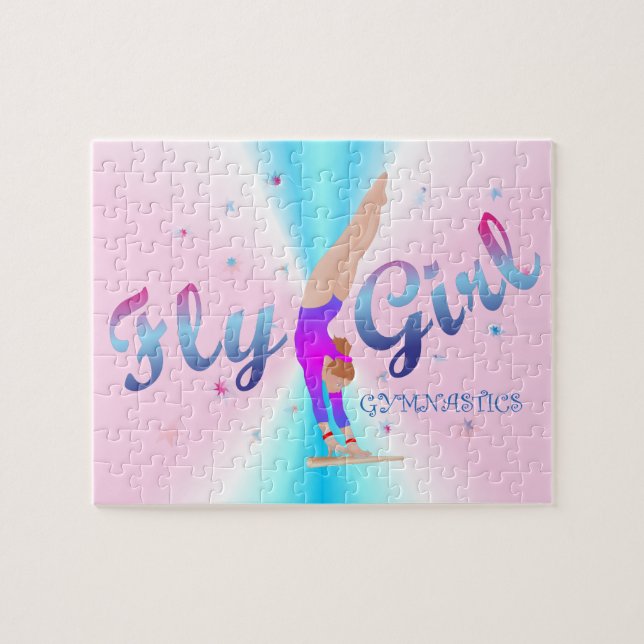 Gymnastics - Fly Girl Puzzle (Horizontal)