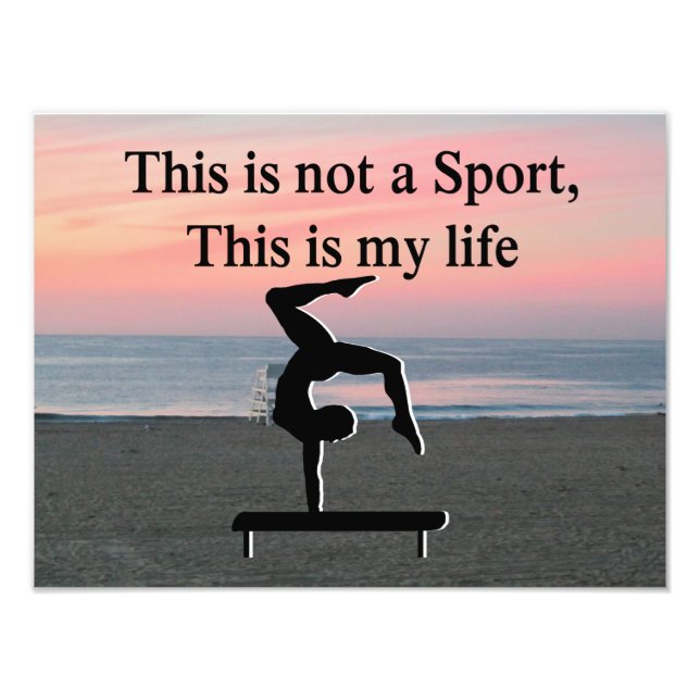 GYMNASTICS FOREVER PHOTO PRINT (Front)