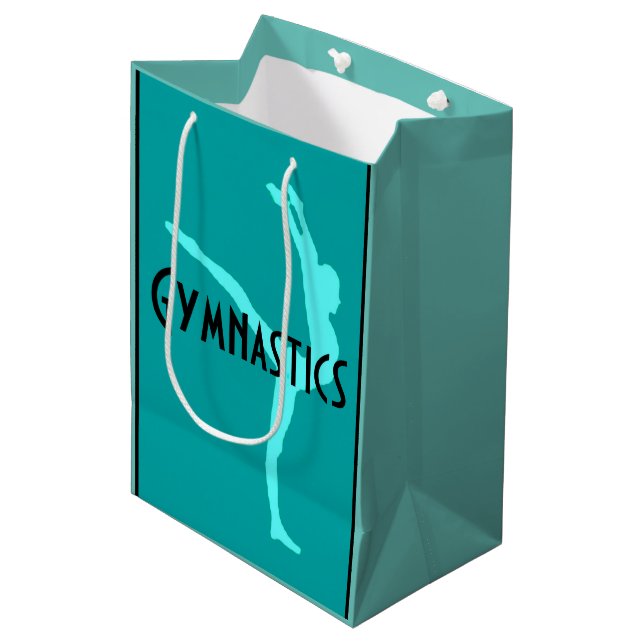 Gymnastics Gift Bag (Front Angled)