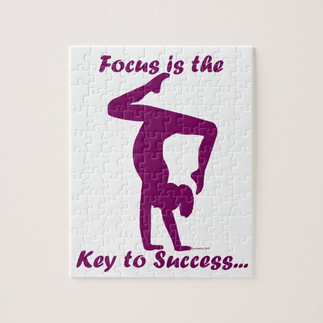 Gymnastics Gift Jigsaw Puzzle (Vertical)