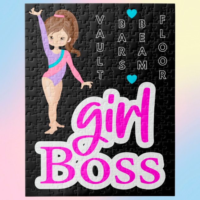 Gymnastics Girl Boss   Jigsaw Puzzle (Creator Uploaded)