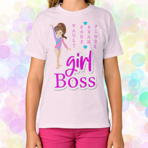 Gymnastics Girl Boss  T-Shirt
