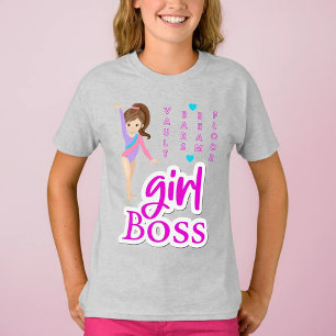 Gymnastics Girl Boss T-Shirt
