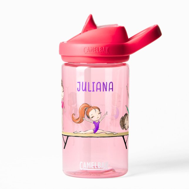 Gymnastics Girls Personalised  Water Bottle (Creator Uploaded)