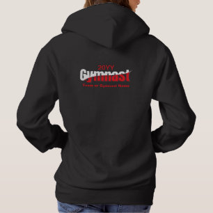 Gymnastics - Gymnast Abstract Word Art Swish Hoodie