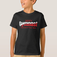 Gymnastics - Gymnast Abstract Word Art Swish