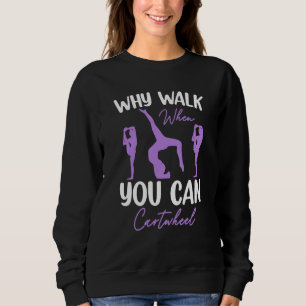 Gymnastics Gymnast Parkour Girls Women Cool Cartwh Sweatshirt