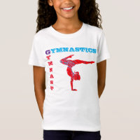 Gymnastics Gymnast Red + Blue = Purple Abstract
