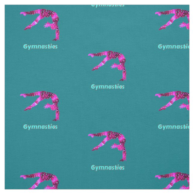 Gymnastics Handspring Fabric (Swatch)