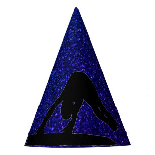 Gymnastics "Happy Birthday" Sparkle Vault Party Hat