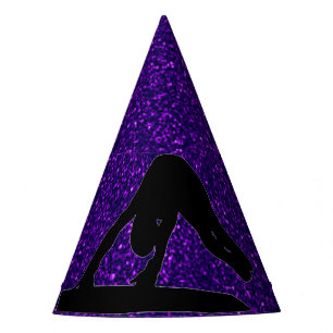 Gymnastics "Happy Birthday" Sparkle Vault Party Hat