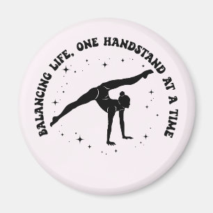 Gymnastics Home Decor for Balanced Living Magnet