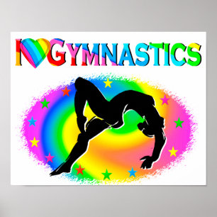 GYMNASTICS IS MY LIFE POSTER
