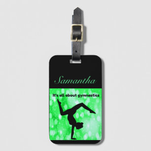 Gymnastics - It's all about gymnastics   Luggage Tag