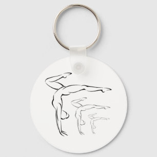Gymnastics Key Ring